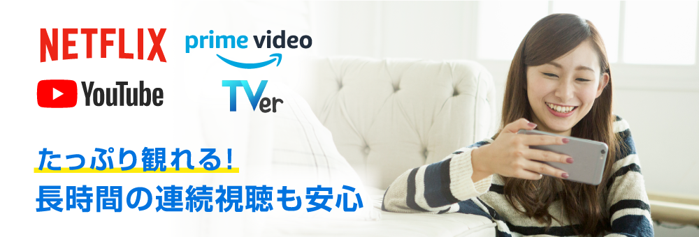 100Gの動画視聴イメージ